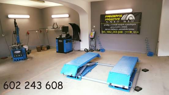 Prostory pneuservisu